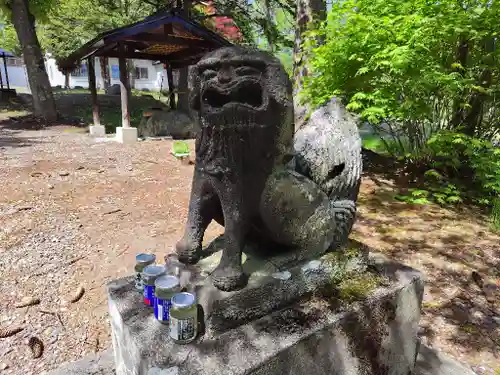 雨紛神社の狛犬