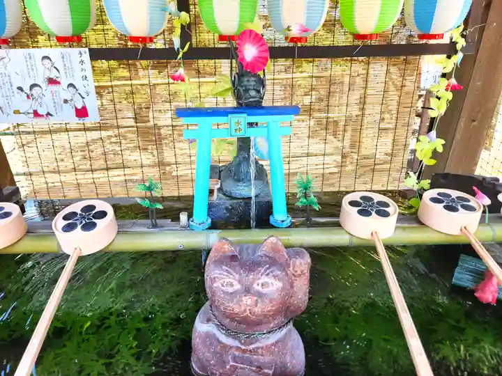 福良天満宮の手水舎