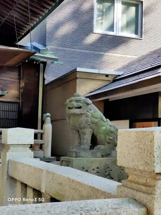 小野照崎神社の狛犬