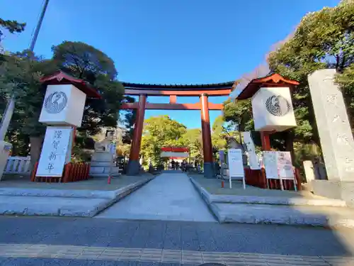 平塚八幡宮の鳥居