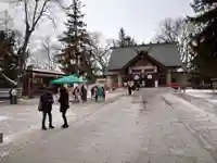 帯廣神社の本殿・本堂