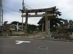 綱敷天満神社の鳥居