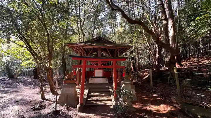 岡山稲荷大明神(奈良県)