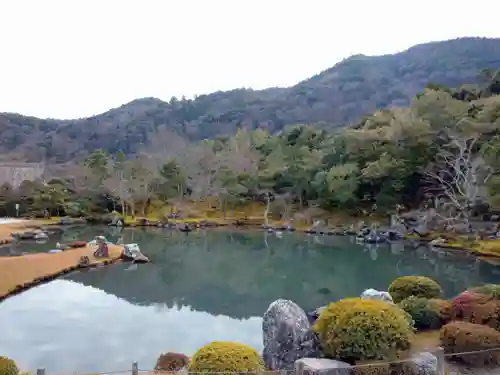 天龍寺の庭園