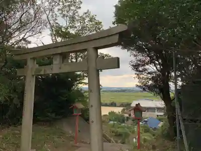 率土神社の鳥居