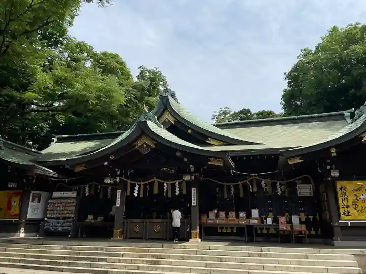 検見川神社の本殿・本堂
