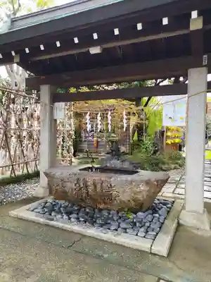 菊田神社の手水舎