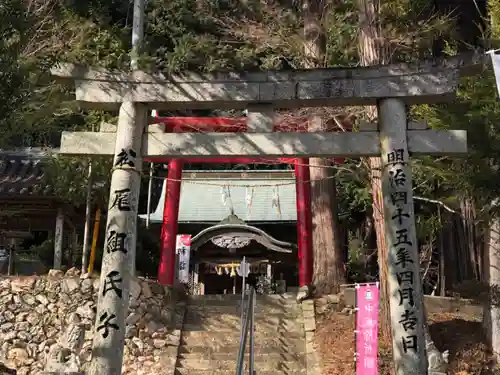 坂本八幡神社の鳥居