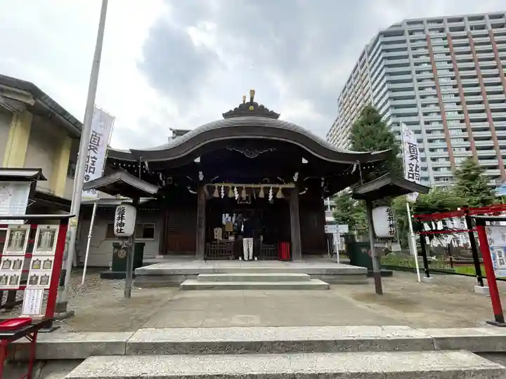 磐井神社の本殿・本堂