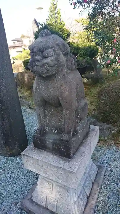 仙台八坂神社の狛犬