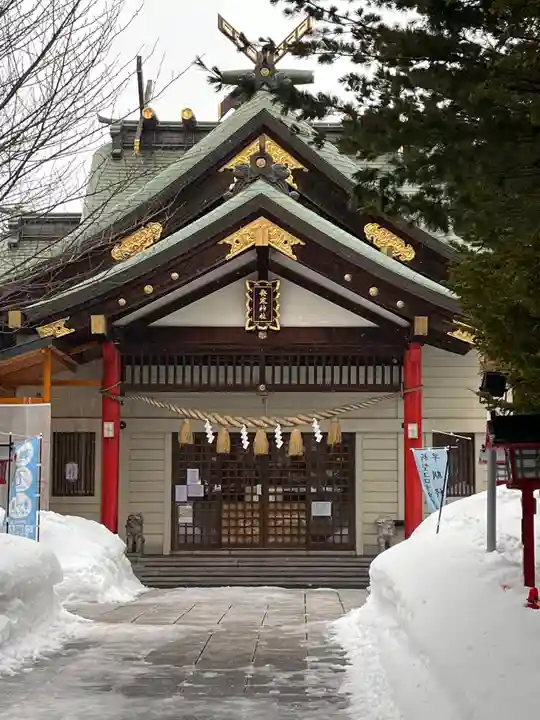 発寒神社の本殿・本堂