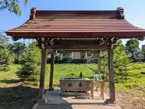 芽室神社の手水舎