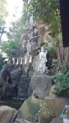 法華経寺奥之院の像