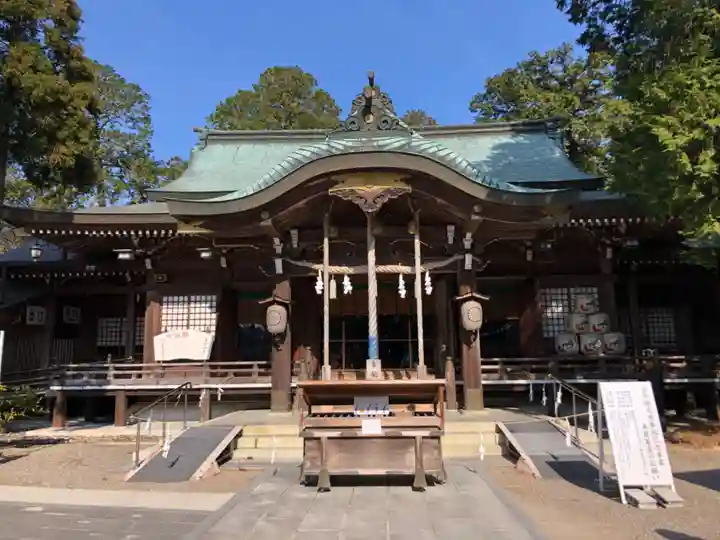 大麻比古神社の本殿・本堂