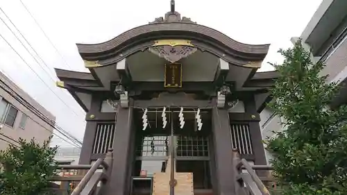 神楽坂若宮八幡神社の本殿・本堂