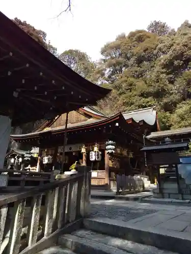 日牟禮八幡宮の本殿・本堂