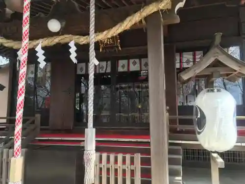 弥生神社の本殿・本堂