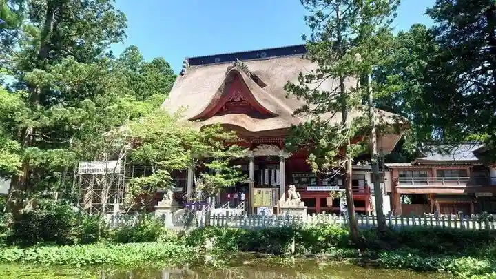 出羽神社(出羽三山神社)~三神合祭殿~の本殿・本堂