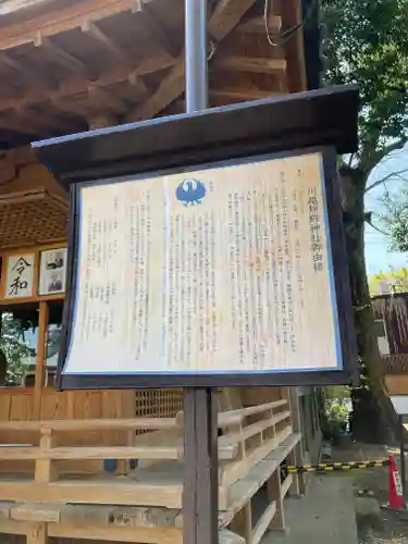 川越熊野神社の歴史