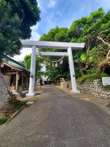 白羽神社の鳥居