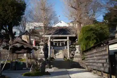諏訪神社の鳥居