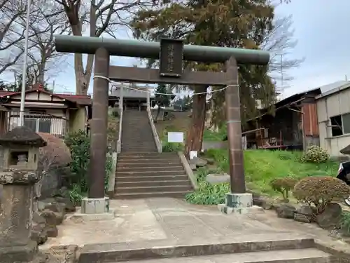 健速神社の鳥居