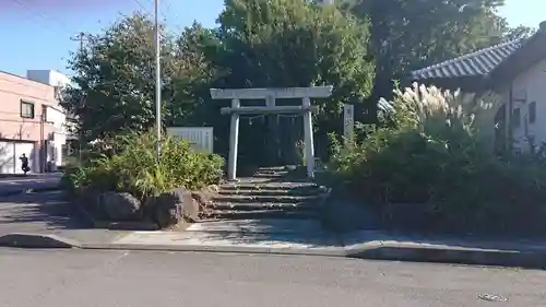 長霊神社の鳥居