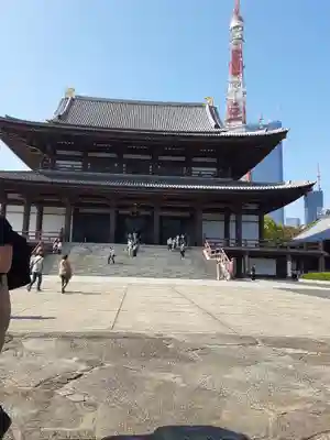増上寺の本殿・本堂