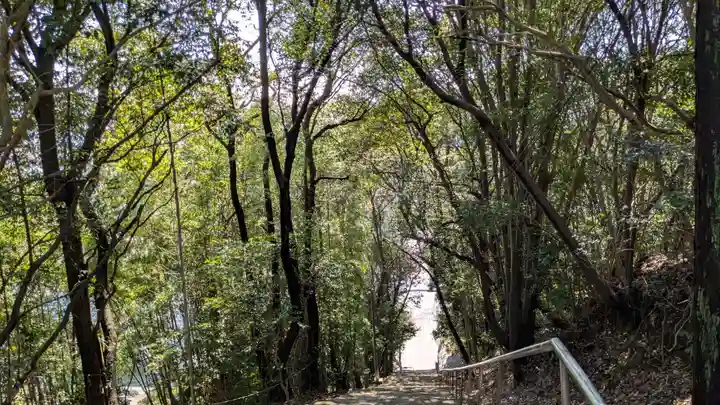 生石八幡神社の景色