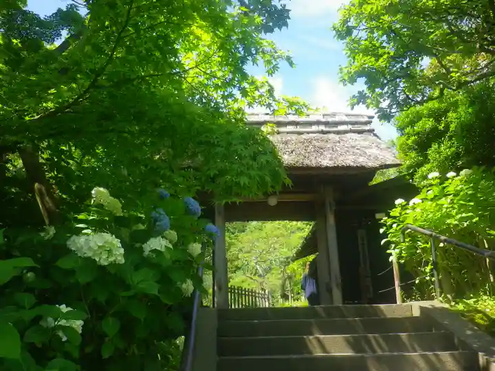 東慶寺の山門・神門
