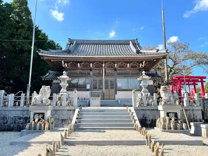 金井神社の本殿・本堂