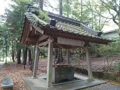 熊野神社の手水舎