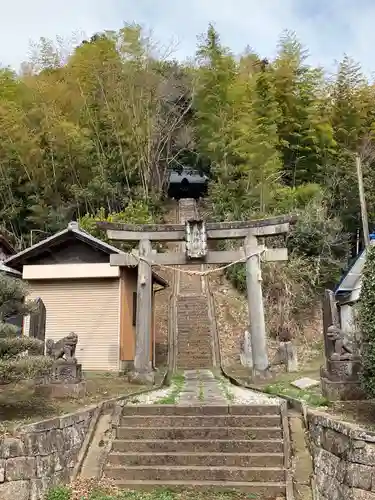 熊野神社の鳥居