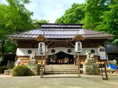 飯笠山神社の本殿・本堂