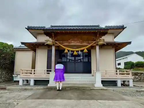 乙宮神社の本殿