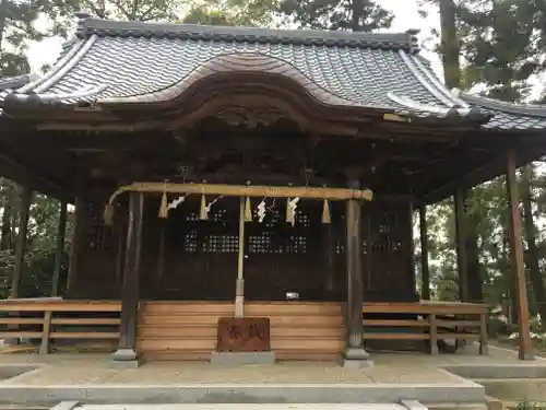 八幡神社（兜山古墳）の本殿