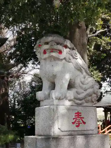 葛西神社の狛犬