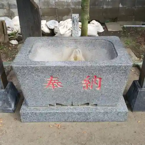 梅田稲荷神社の手水舎