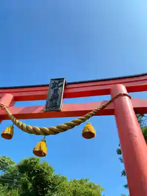 虻田神社の鳥居