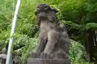 市谷亀岡八幡宮の狛犬