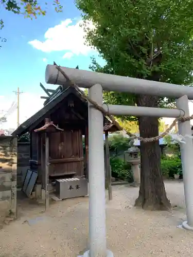 式内楯原神社の鳥居