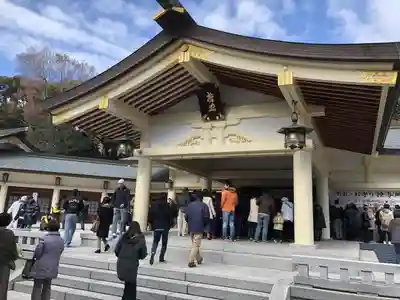 愛知縣護國神社の本殿・本堂