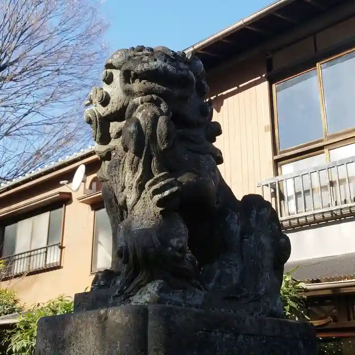高円寺天祖神社の狛犬