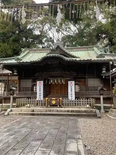 調神社の本殿