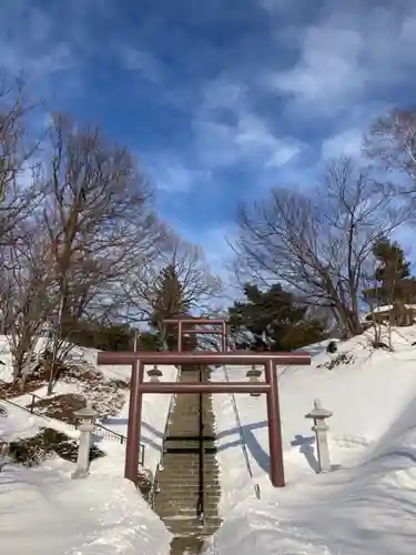 厚別神社の鳥居