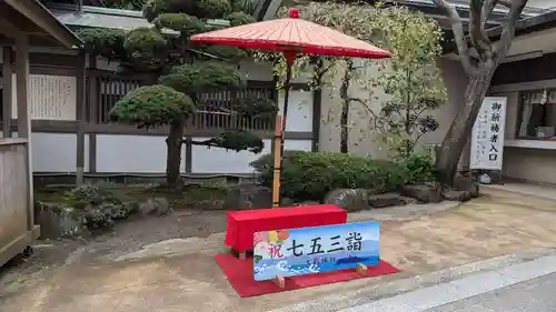 江島神社の七五三参