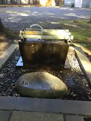 戸頭神社の手水舎