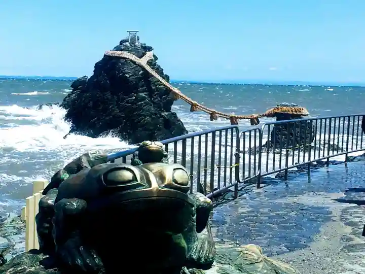 二見興玉神社の狛犬