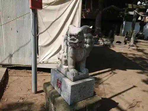 賀来神社の狛犬