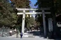 諏訪大社下社春宮の鳥居